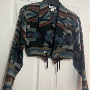 Vintage Aztec Jacket by Banjo